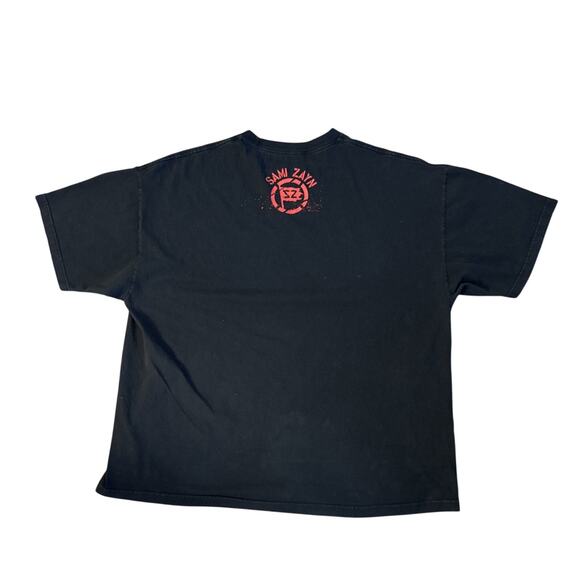 WWE Sami Zayn "Never Be the Same" Black Red Cotton Men’s 3XL T-Shirt - Picture 7 of 7